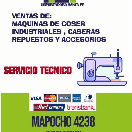 IMPORTADORA DE MAQUINAS INDUSTRIALES Y DOMESTICAS PARA CONFECCION